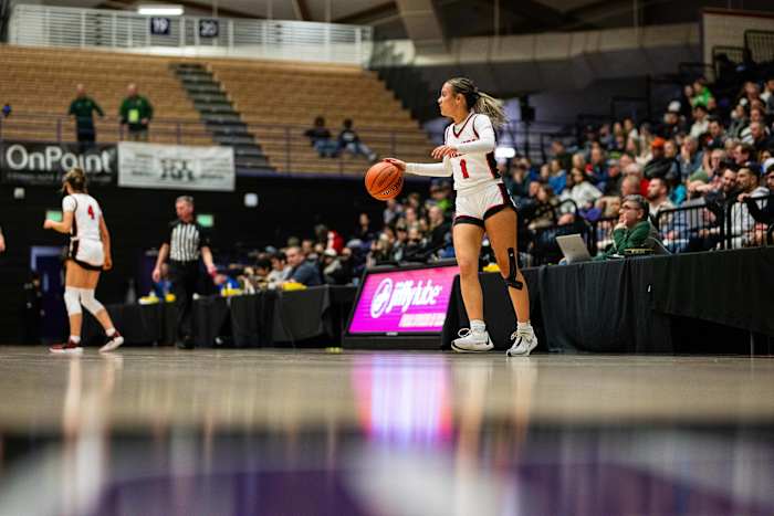 Clackamas Jesuit 6A Oregon girls basketball quarterfinal 2024 Naji Saker-23